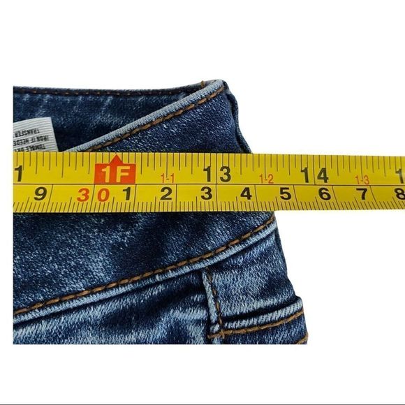 American Eagle super stretch high waisted jegging jeans medium wash size 2 EUC - Picture 7 of 7